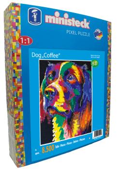 ministeck ART das ORIGINAL - Hund "Coffee" XXL-Box